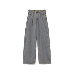 Twin Set Women Five-Pocket Balloon Jeans